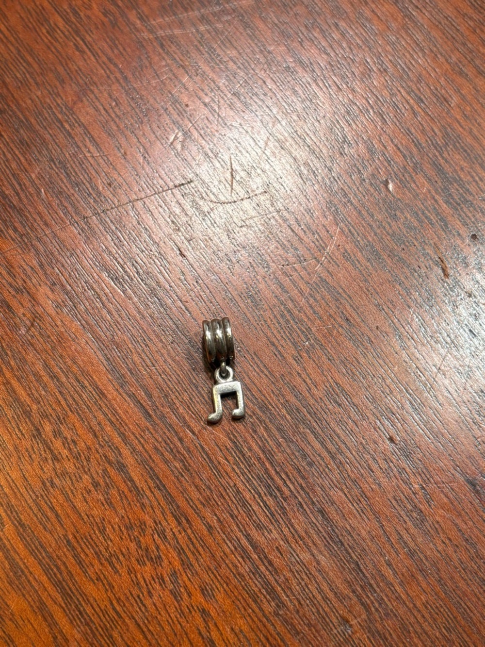 Pandora Silver Music Note Charm Pendant